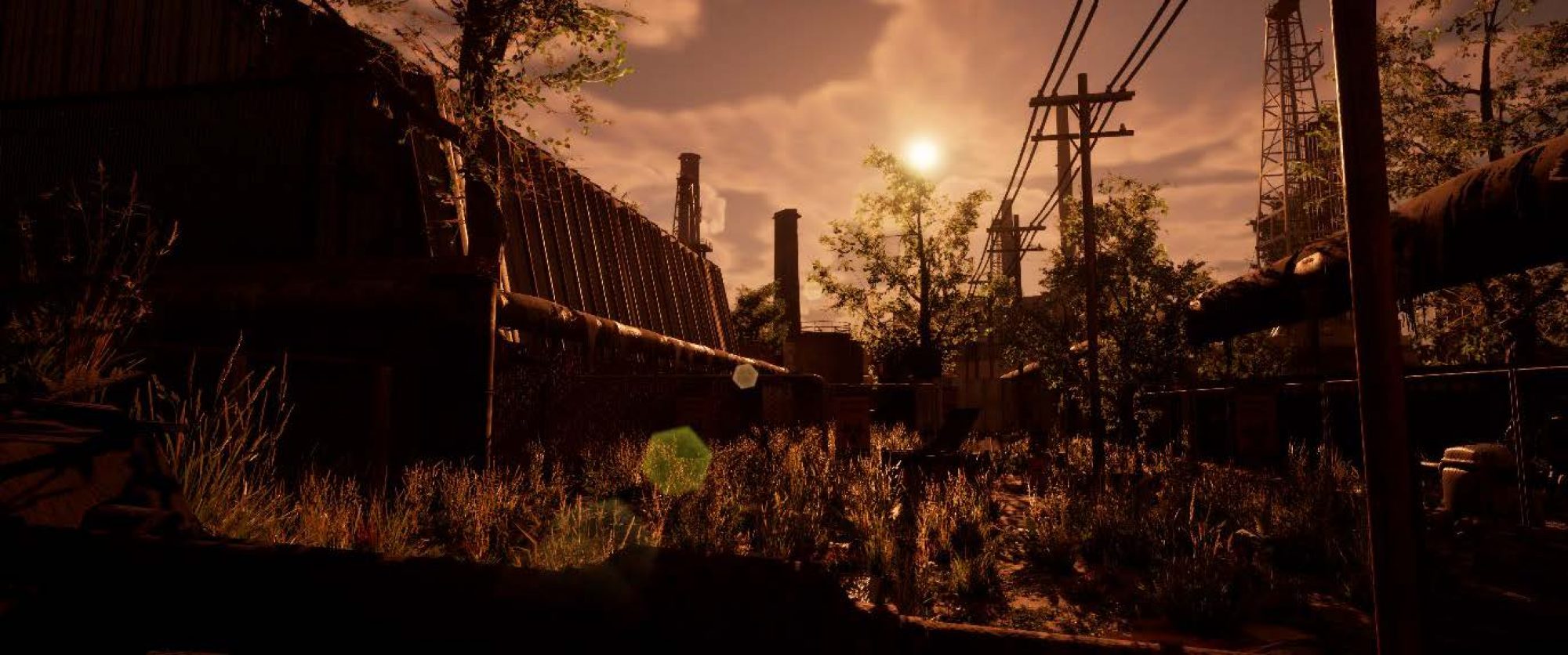 Wallpaper of an self desigend apocalyptic world